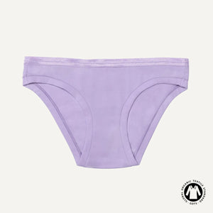 Organic Cotton Low-Rise Bikini in Petal