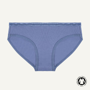 Organic Cotton Low-Rise Brief in Gale