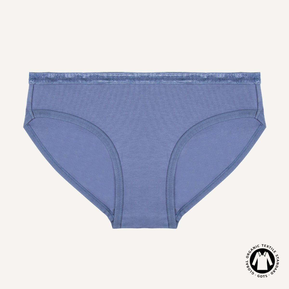 Organic Cotton Low-Rise Brief in Gale
