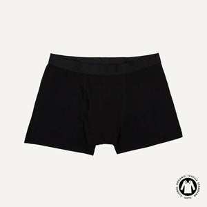 Organic Cotton Men's Boxer Brief in Carbon