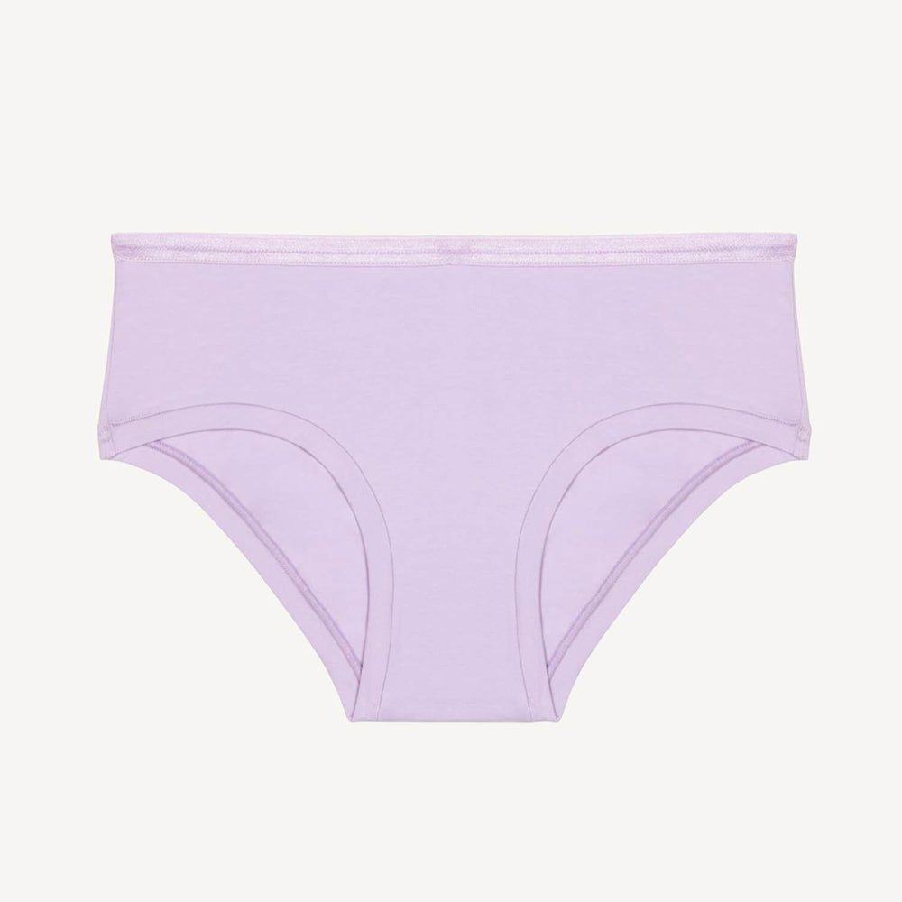 Organic Cotton Mid-Rise Hipster in Petal
