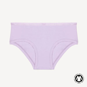 Organic Cotton Mid-Rise Hipster in Petal