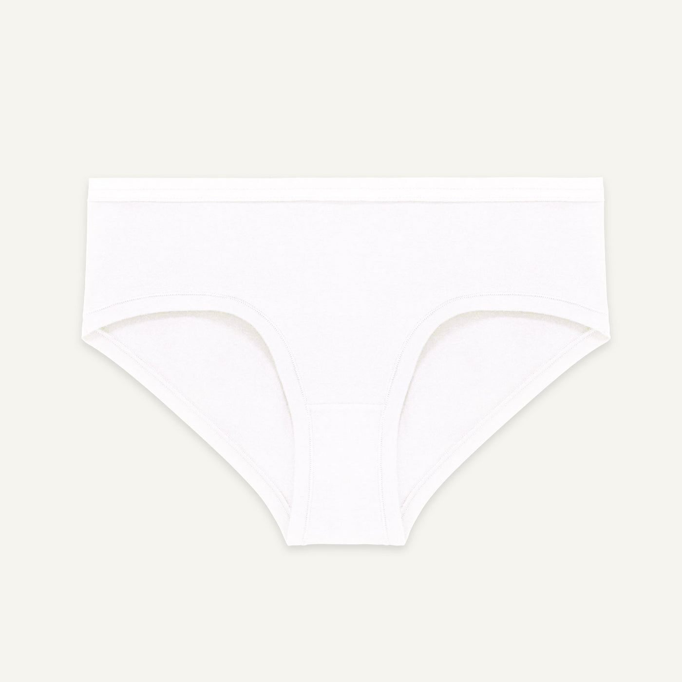 Organic Cotton Mid-Rise Hipster in Cloud Nine