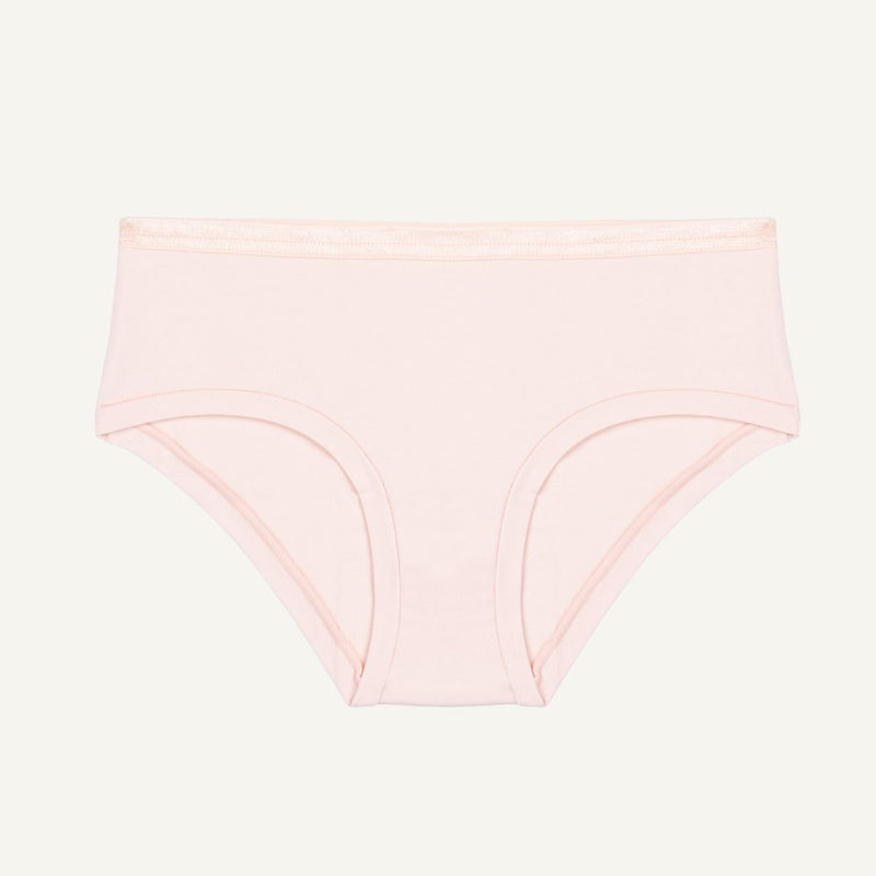 Organic Cotton Mid-Rise Hipster in Quartz