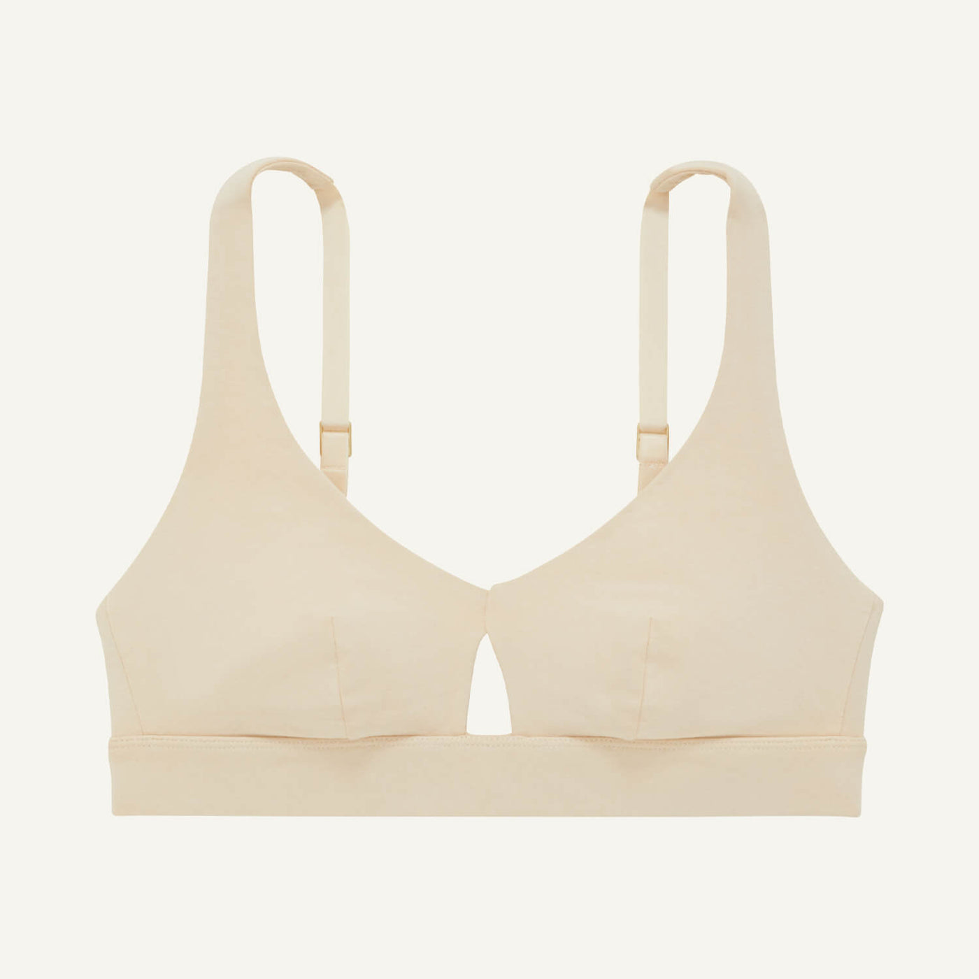 SALE Knickey Keyhole Bralette in Wheat